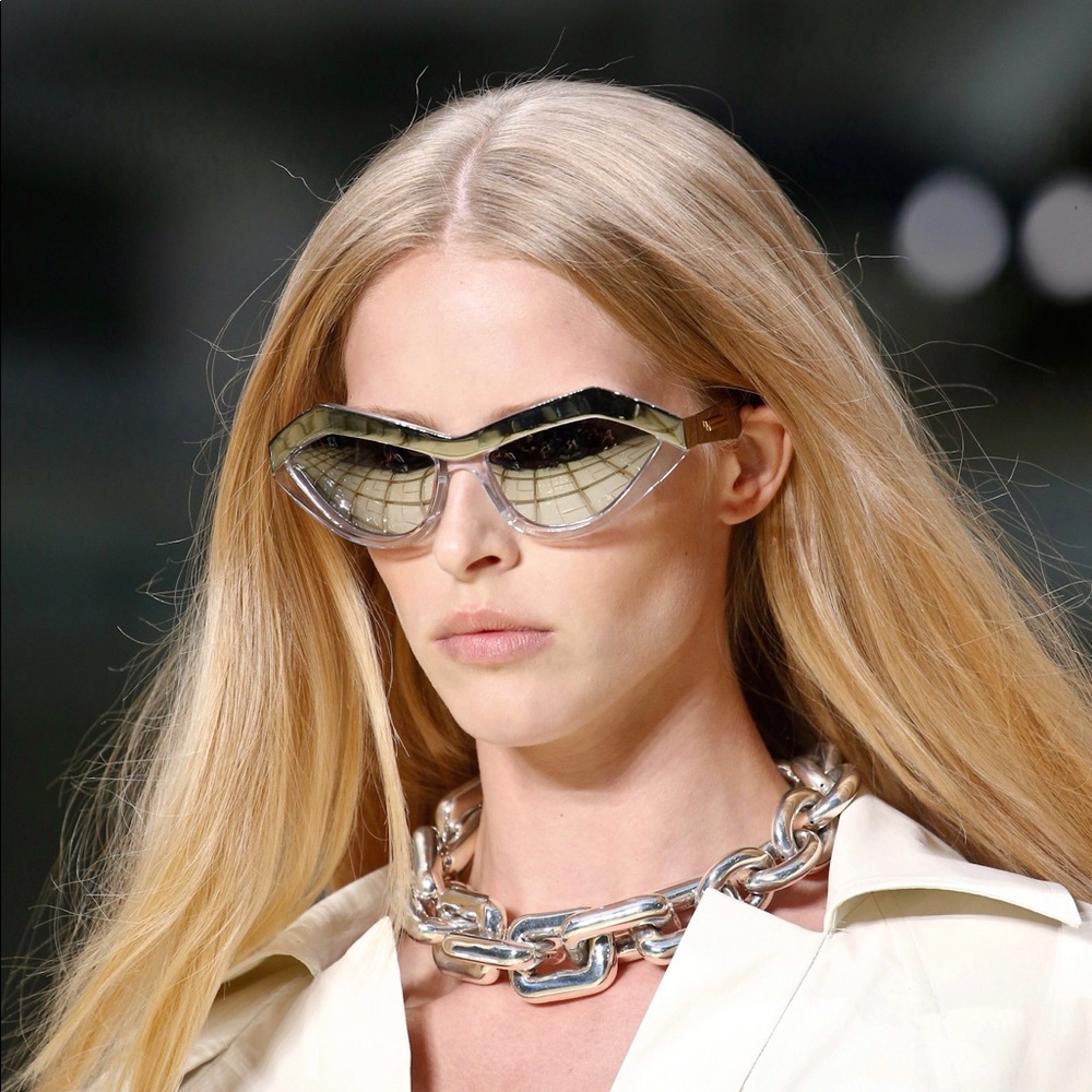 BOTTEGA VENETA BV1055S SILVER SUNGLASSES
